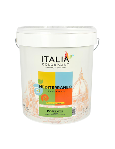 Idropittura Acrilsilossanica Mediterraneo Ponente Per Interni Ed Esterni