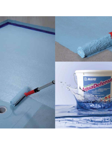 Membrana Liquida Elastica Impermealizzante Rivestimenti Mapelastic Aquadefense