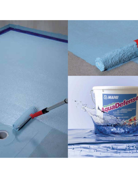 Membrana Liquida Elastica Impermealizzante Rivestimenti Mapelastic Aquadefense
