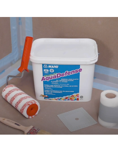 Membrana Liquida Elastica Impermealizzante Rivestimenti Mapelastic Aquadefense