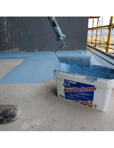 Membrana Liquida Elastica Impermealizzante Rivestimenti Mapelastic Aquadefense