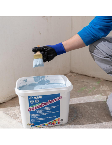 Membrana Liquida Elastica Impermealizzante Rivestimenti Mapelastic Aquadefense
