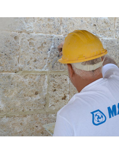 Malta Da Muratura Mape-Antique Allettamento Ecologica Colore Giallo Tufo 25 Kg