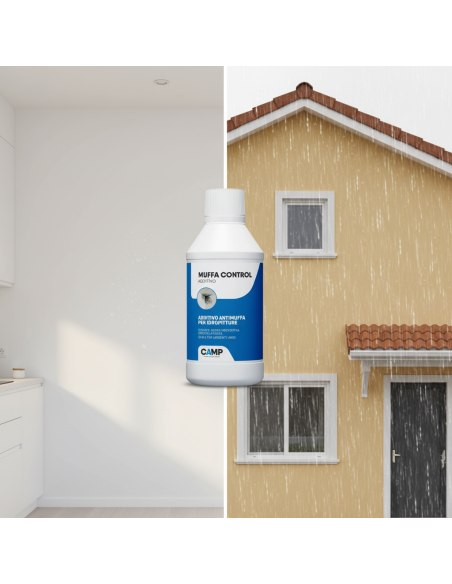 Muffa Control Additivo Antimuffa Concentrato Per Idropitture  250 ml