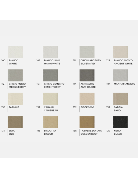 Profili In Alluminio Verniciato Colore Jasmine 130 a L per Finitura Parete Proangle