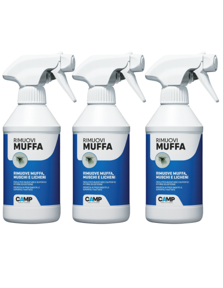 Rimuovi Muffa 300 ml Pulitore Igienizzante Per Interni E Esterni 3 Pezzi