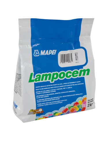 Cemento Presa Rapida Riparazioni Veloci Casa Giardino Fissaggio Lampocem 2 Kg 