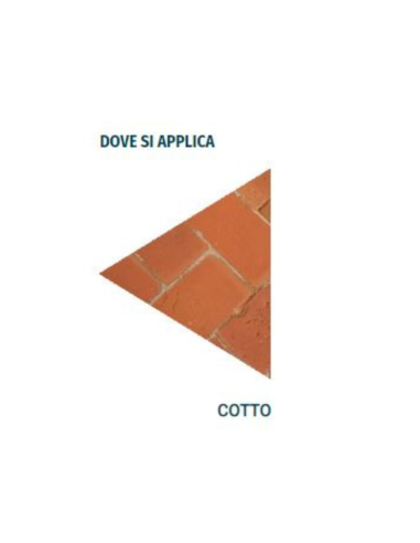 Impregnante Protettivo Antimacchia all'Acqua Pavimenti Cotto Idro Pta 1 litro