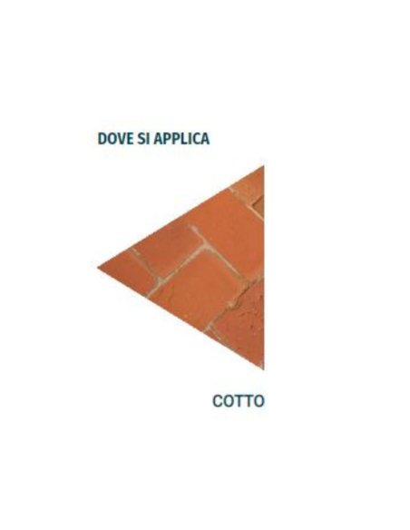 Impregnante Protettivo Antimacchia all'Acqua Pavimenti Cotto Idro Pta 1 litro