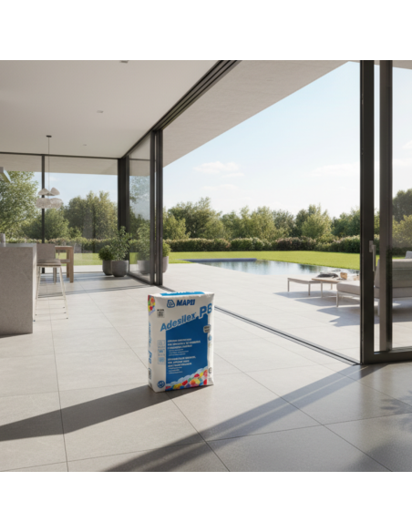 Adesilex P8 Grigio Adesivo Cementizio Mapei Per Piastrelle 25 Kg