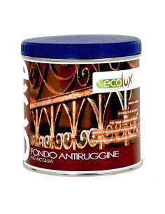 Ecolux Fondo Acrilico Antiruggine Per Ferro Riverniciabile