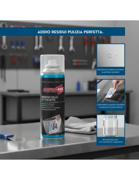 Rimuovi Colla Ed Etichette Spray 200 Ml Ambro-Sol
