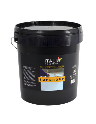 Supergum Guaina Elastomerica Per Impermeabilizzazione Professionale - Italia ColorPaint