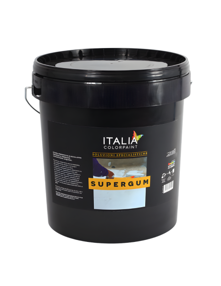 Supergum Guaina Elastomerica Per Impermeabilizzazione Professionale - Italia ColorPaint