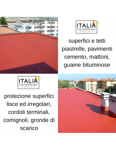 Supergum Guaina Elastomerica Per Impermeabilizzazione Professionale Italia ColorPaint - foto 8