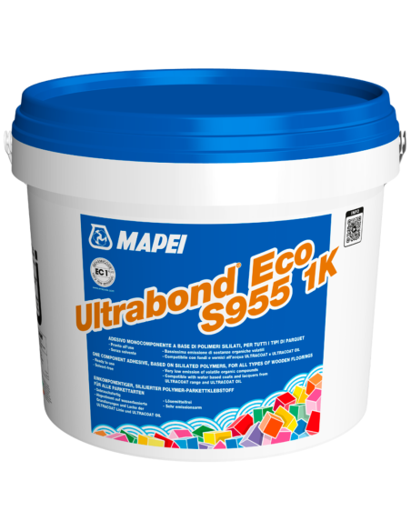 Ultrabond Eco S955 1K Adesivo Per Parquet Senza Solventi 15 Kg
