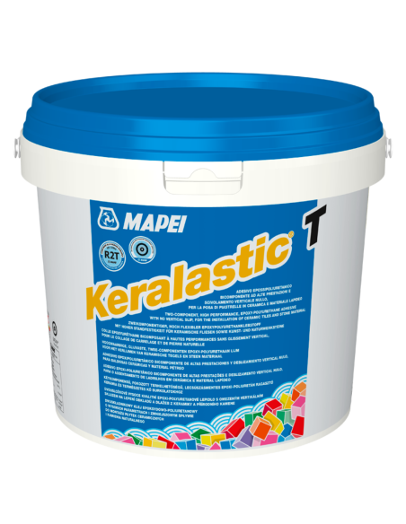 Adesivo Bianco Epossi-Poliuretanico Bicomponente Keralastic Ceramica T 10 Kg 