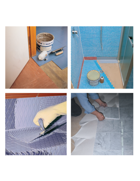 Adesivo Bianco Epossi-Poliuretanico Bicomponente Keralastic Ceramica T 10 Kg 