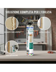 Mapepur Thermo Fill G Schiuma Poliuretanica Per Isolamento E Riempimento 750 ml 2