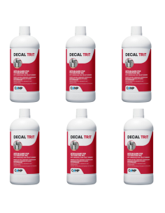 Decal Trit Anticalcare Per Rimuovere Calcare E Incrostazioni 1 Lt Kit 6 Pezzi