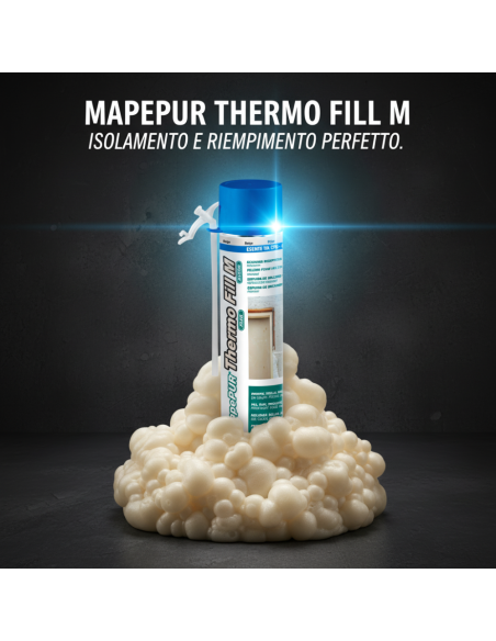 Mapepur Thermo Fill M Schiuma Poliuretanica Per Isolamento 750 ml