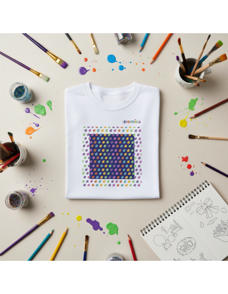 T-Shirt Cromika Per Un Tocco Artistico E Colorato