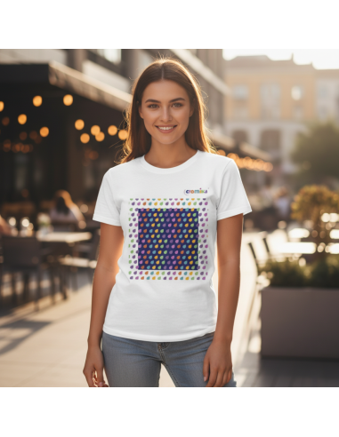 T-Shirt Cromika Per Un Tocco Artistico E Colorato