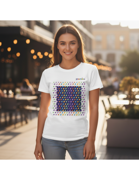 T-Shirt Cromika Per Un Tocco Artistico E Colorato