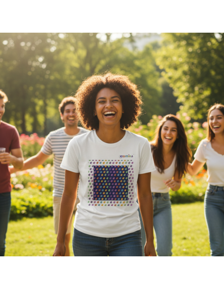 T-Shirt Cromika Per Un Tocco Artistico E Colorato