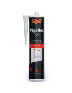 Sigillante Acrilico Pigaflex 160 Bianco Per Applicazioni Interne 300 ml