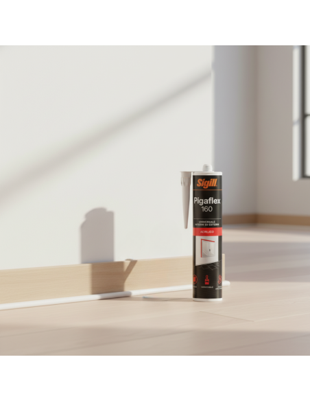 Sigillante Acrilico Pigaflex 160 Bianco Per Applicazioni Interne 300 ml