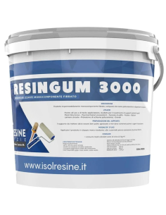 Resingum 3000 Bianca Impermeabilizzante Fibrato Per Rivestimenti