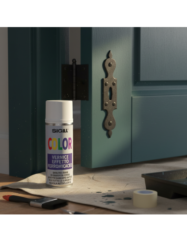 Smalto Spray Ferromicaceo Effetto Sabbiato 400 ml