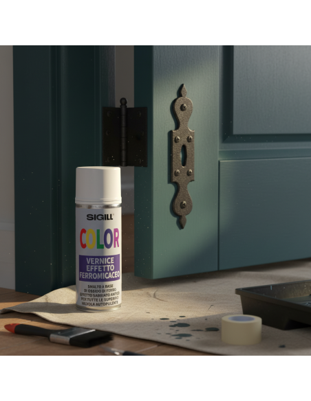Smalto Spray Ferromicaceo Effetto Sabbiato 400 ml