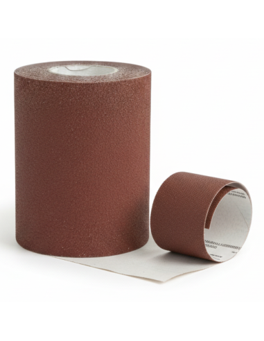 Carta Abrasiva Al Corindone In Rotolo Per Levigatura Professionale 115 mm x 5 m