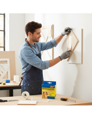Biadesivo Antiurto In Schiuma Poliuretanica Resistente 19 x 5 mt