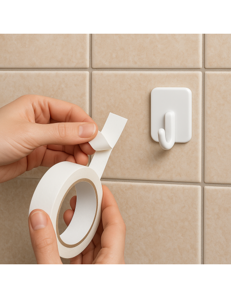 Biadesivo Antiurto In Schiuma Poliuretanica Resistente 19 x 5 mt