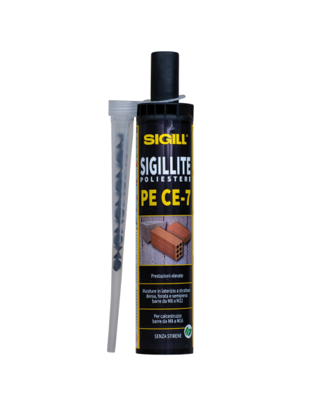 Sigillite PE CE -7 Ancorante Chimico Poliestere Bicomponente 300 ml