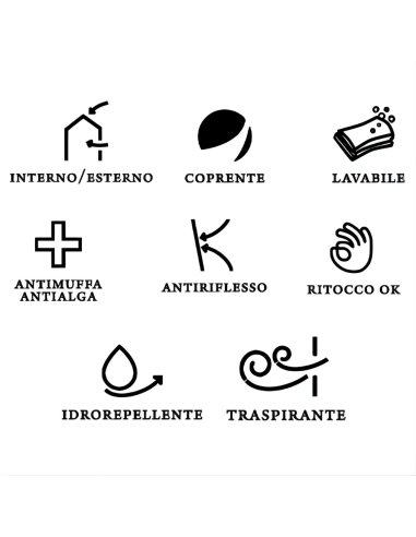 Performance Seta Pittura Igienizzante Superlavabile Effetto Eggshell