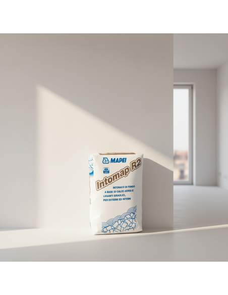 Intonaco Di Fondo Calce Mapei Intomap R2 Per Murature 25 Kg