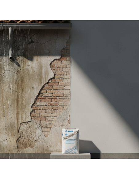 Intonaco Di Fondo Calce Mapei Intomap R2 Per Murature 25 Kg