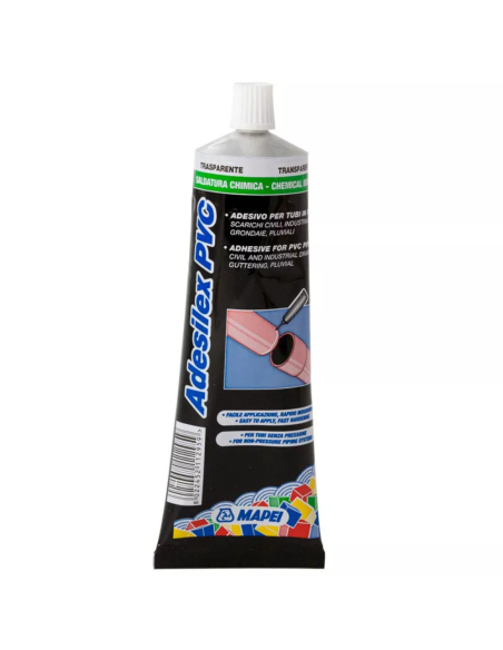 Adesilex Pvc Mapei Per Incollaggio Tubazioni In Plastica 125 G