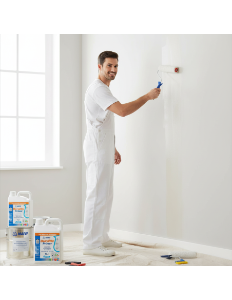 Dursilite Primer Fissativo Base Acqua Trasparente Per Muri Interni