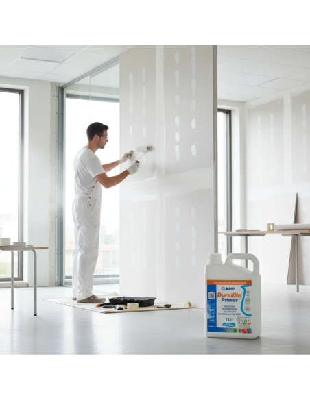 Dursilite Primer Fissativo Base Acqua Trasparente Per Muri Interni