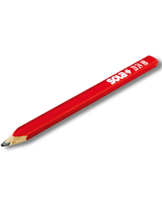 Matita Carpentiere ZB 24 HB Rossa Tratto Netto Preciso Cantiere