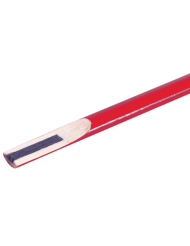 Matita Carpentiere ZB 24 HB Rossa Tratto Netto Preciso Cantiere