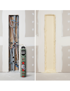 Schiuma Poliuretanica Da Riempimento Con Pistola Adattatore A Vite 750 ml  2