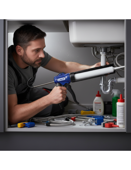 Pistola Manuale Gun 310 PRO Per Adesivi E Sigillanti Elastici