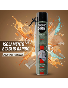 Schiuma Poliuretanica Da Riempimento Manuale Adattatore A Vite 750 ml   2