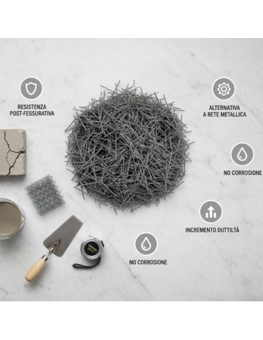 Mapeibre St30 Fibre Polimeriche Per Calcestruzzo 1 Kg